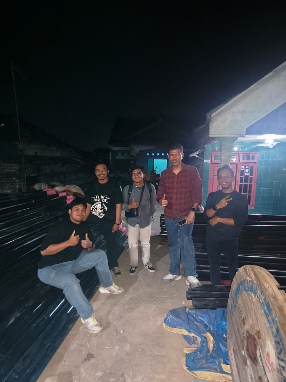Kunjungan ke Gudang pertama Project emr Jatim area Gresik